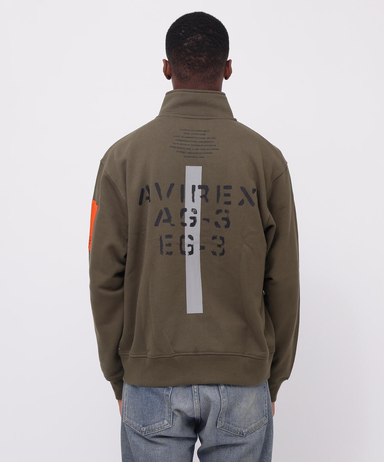 《WEB&DEPOT限定》REMODEL DESIGN STAND ZIP SWEAT
