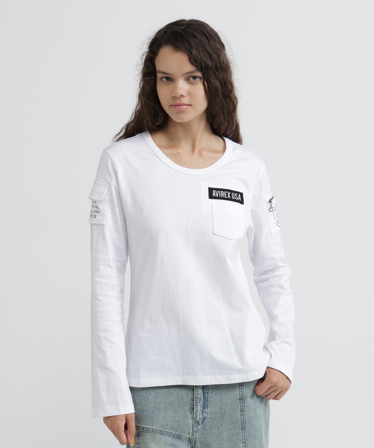 《WOMAN》FATIGUE L/S T-SHIRT