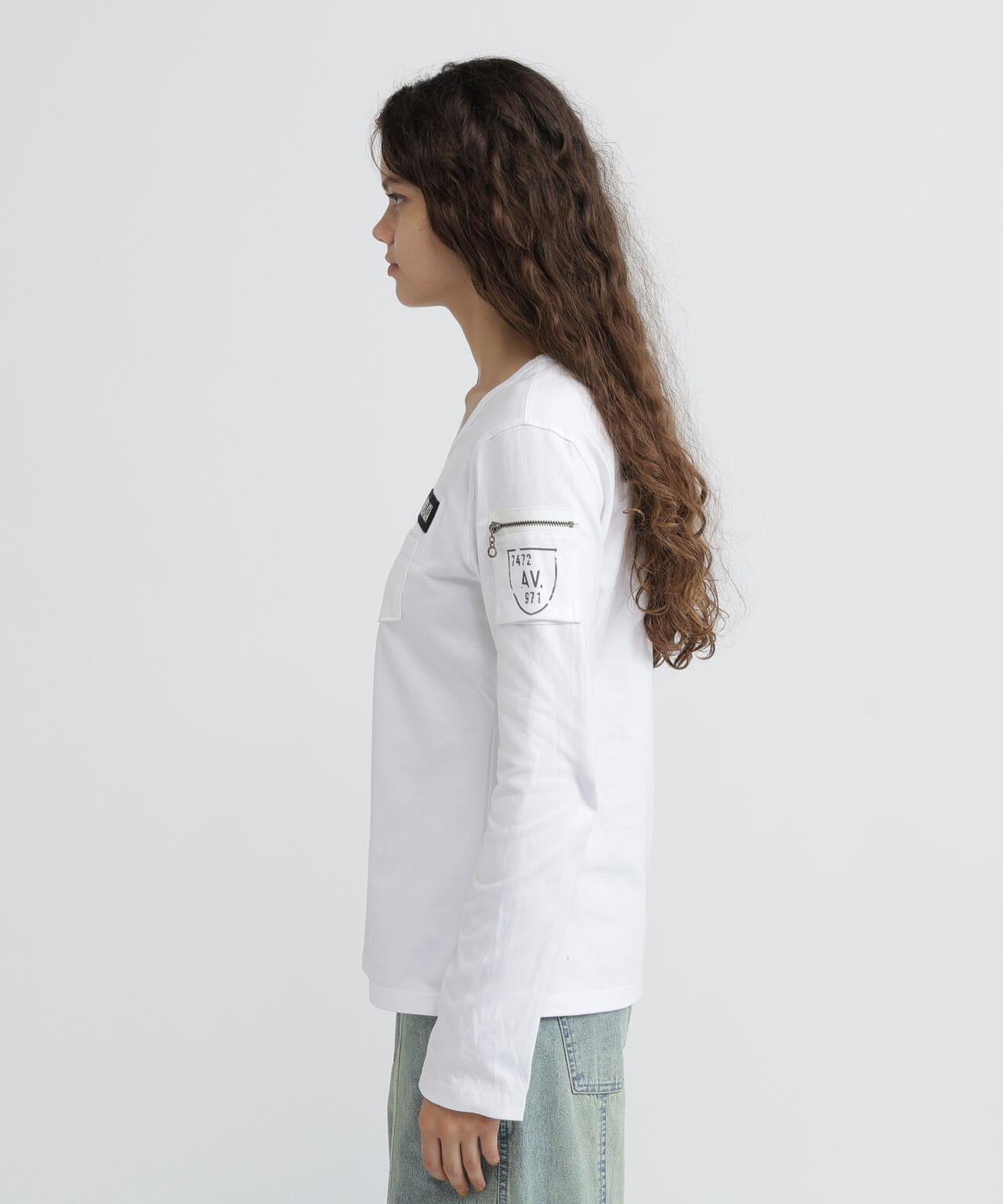 《WOMAN》FATIGUE L/S T-SHIRT