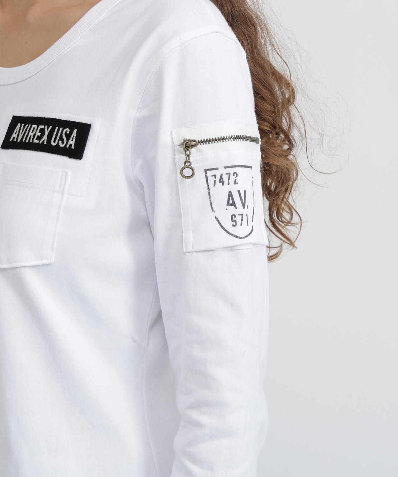 《WOMAN》FATIGUE L/S T-SHIRT
