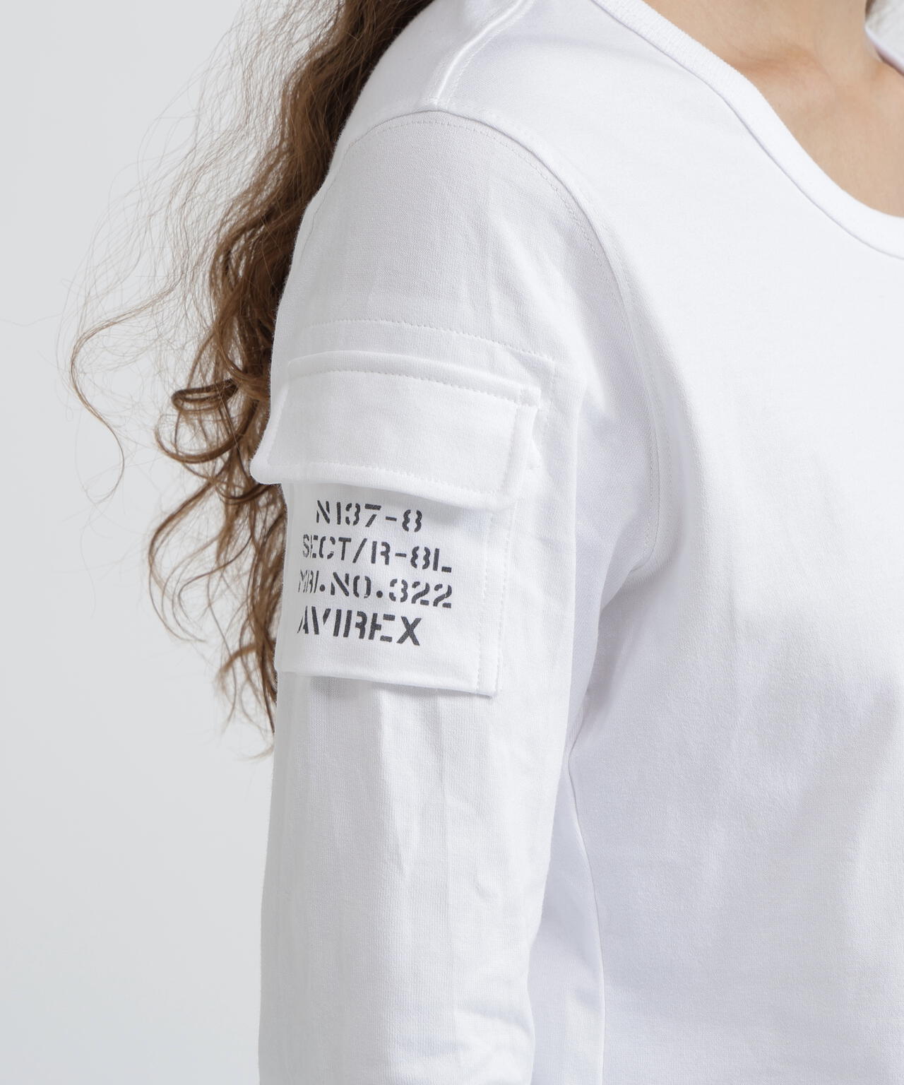 《WOMAN》FATIGUE L/S T-SHIRT