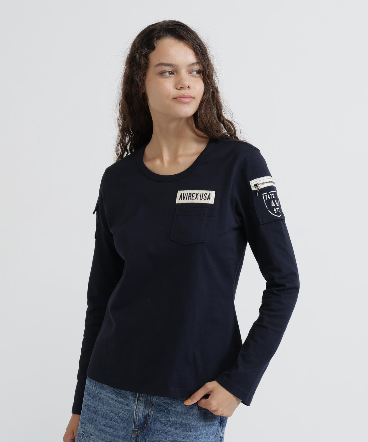 《WOMAN》FATIGUE L/S T-SHIRT