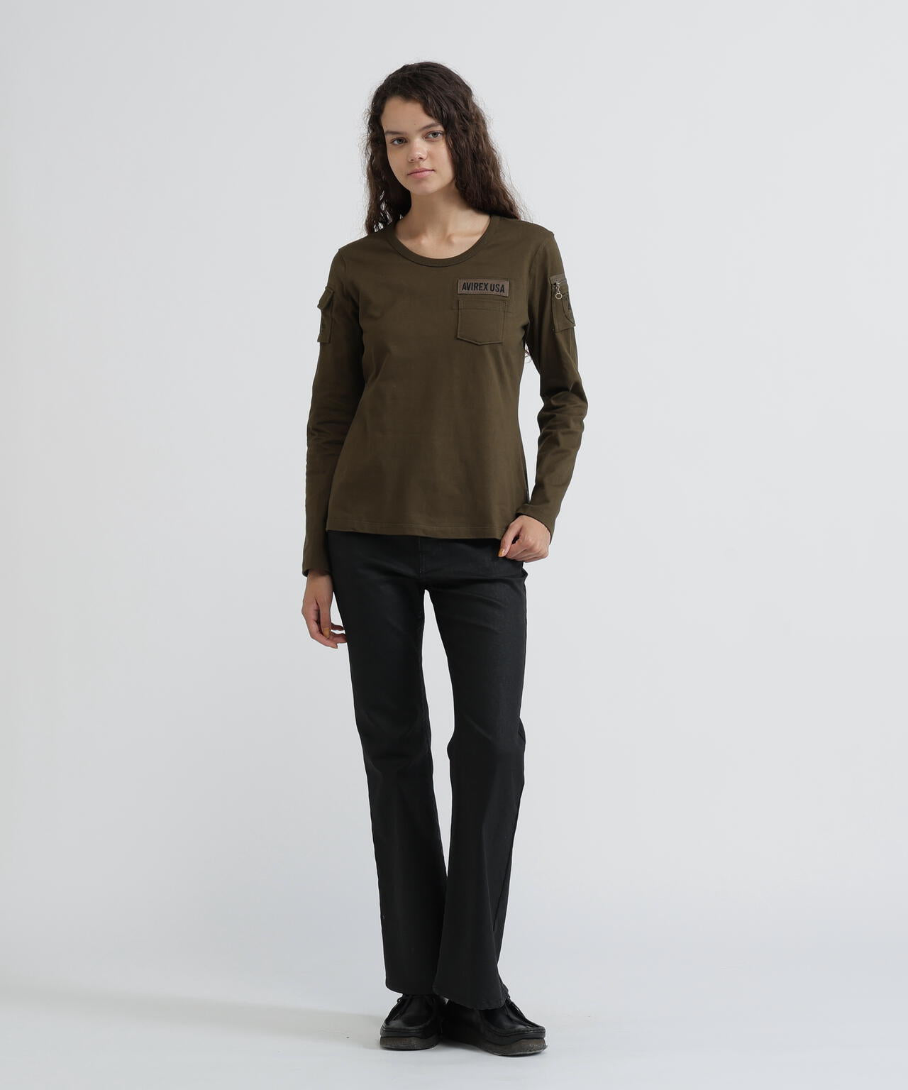 《WOMAN》FATIGUE L/S T-SHIRT