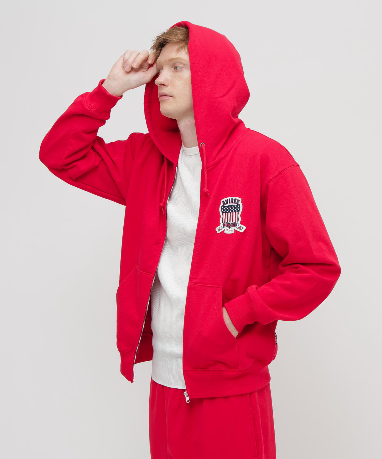 SIGNATURE VARSITY ZIP UP PARKA