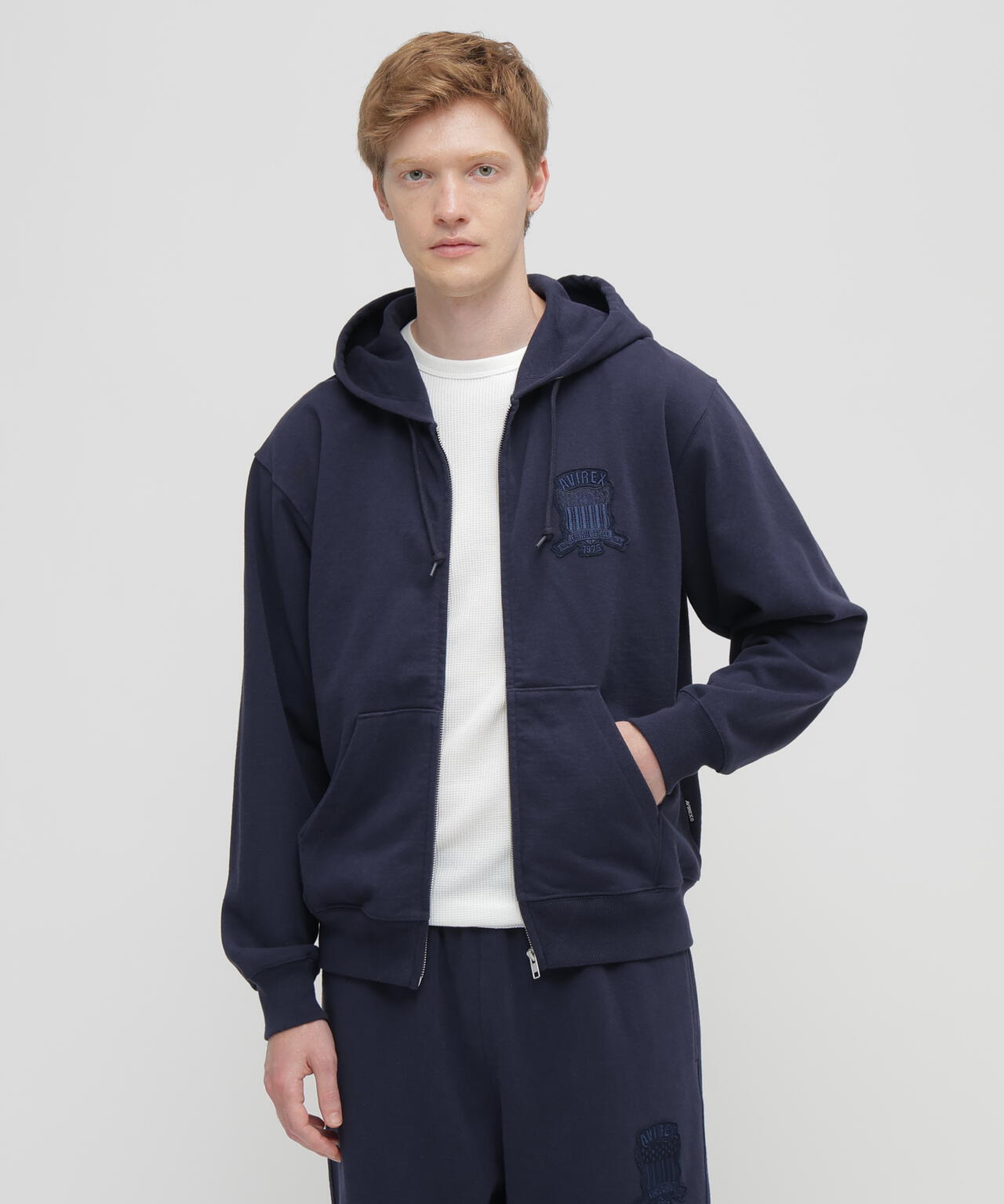 SIGNATURE VARSITY ZIP UP PARKA