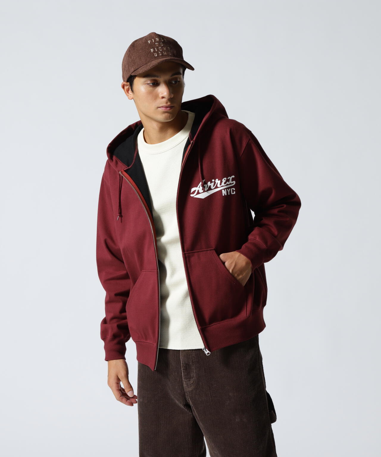 《WEB&DEPOT限定》BONDING ZIP UP PARKA