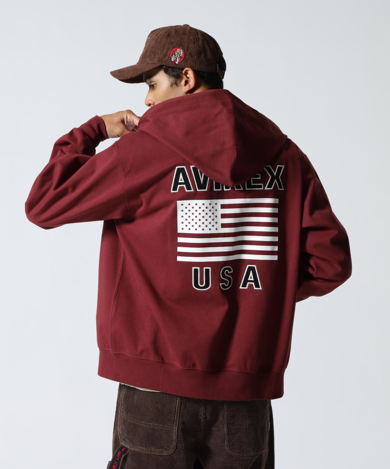 《WEB&DEPOT限定》BONDING ZIP UP PARKA