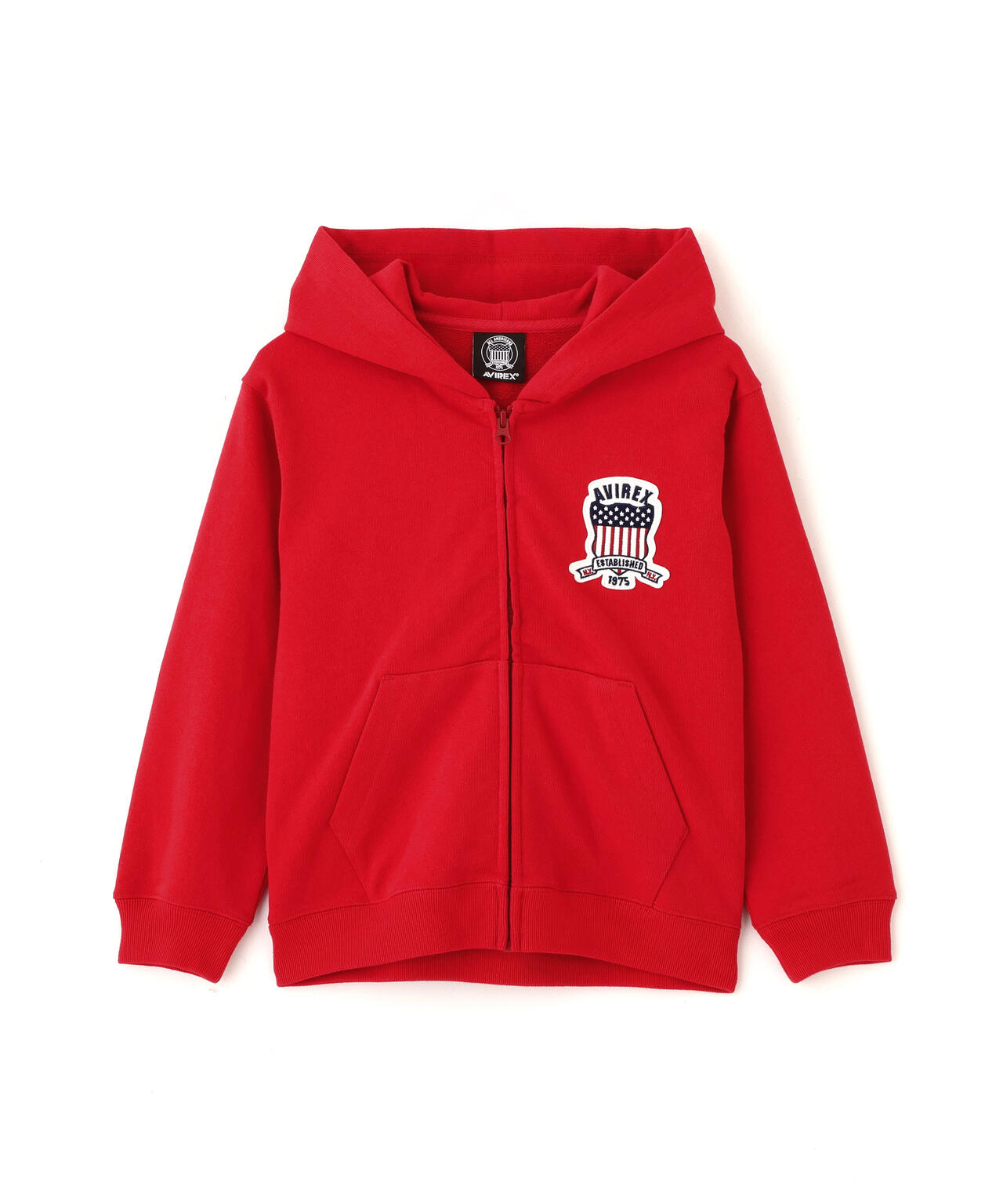 《KIDS/キッズ》SIGNATURE VARSITY ZIP UP PARKA