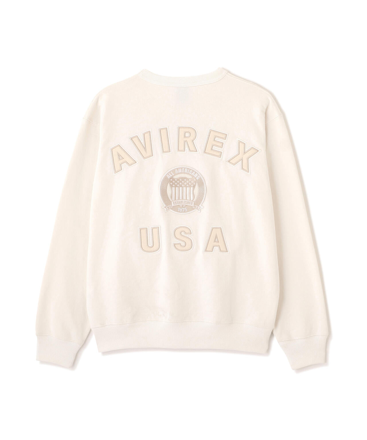 SIGNATURE VARSITY LOGO CREWNECK SWEAT
