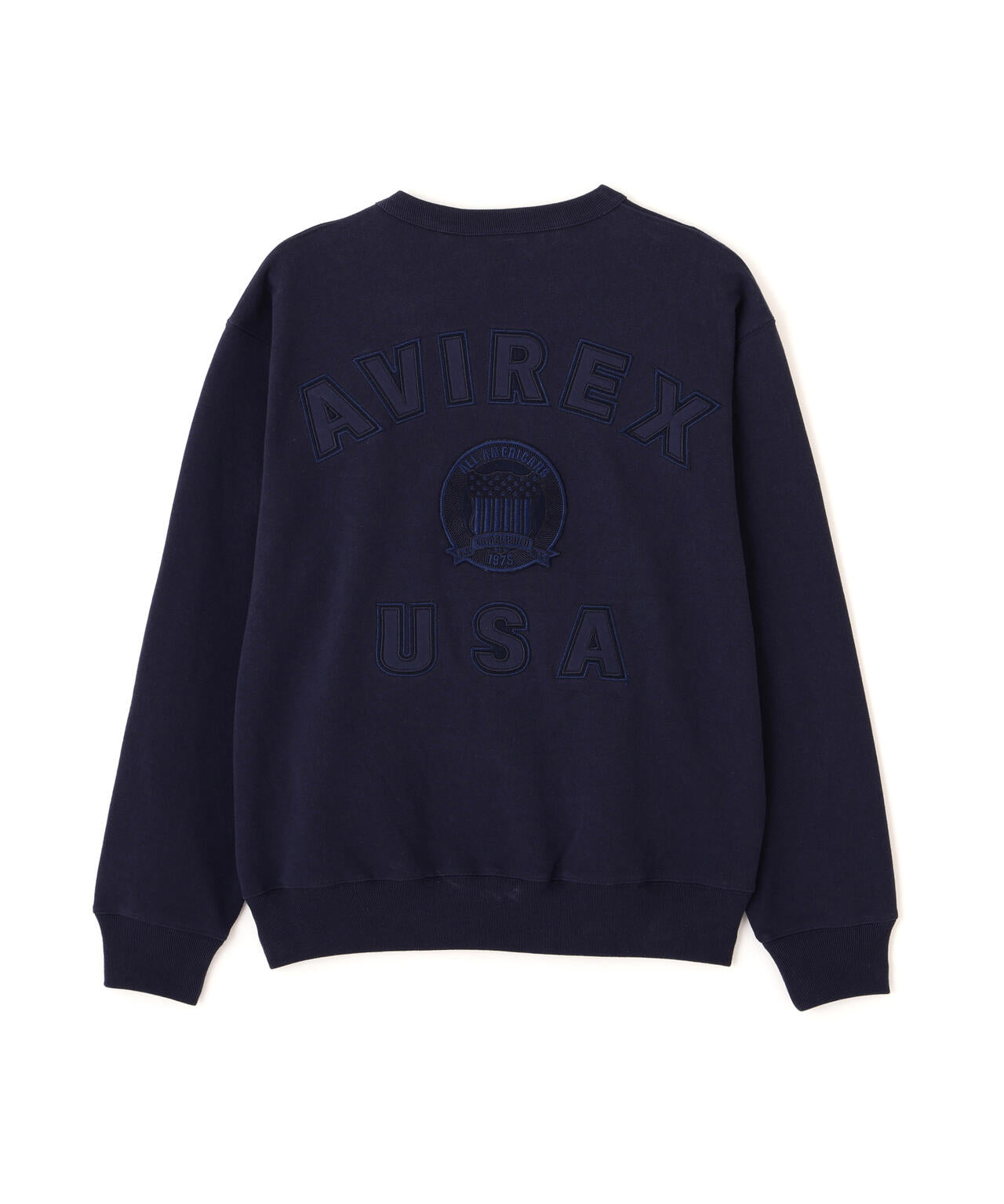 SIGNATURE VARSITY LOGO CREWNECK SWEAT