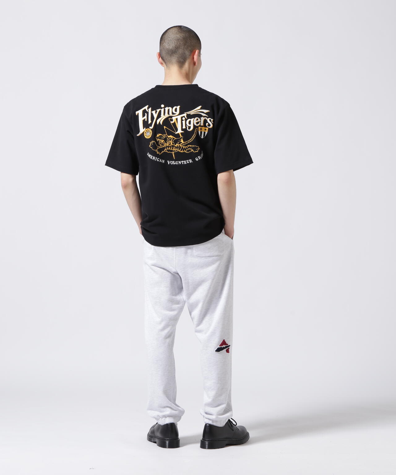 《WEB＆DEPOT限定》EMBROIDERY T-SHIRT FLYING TIGERS