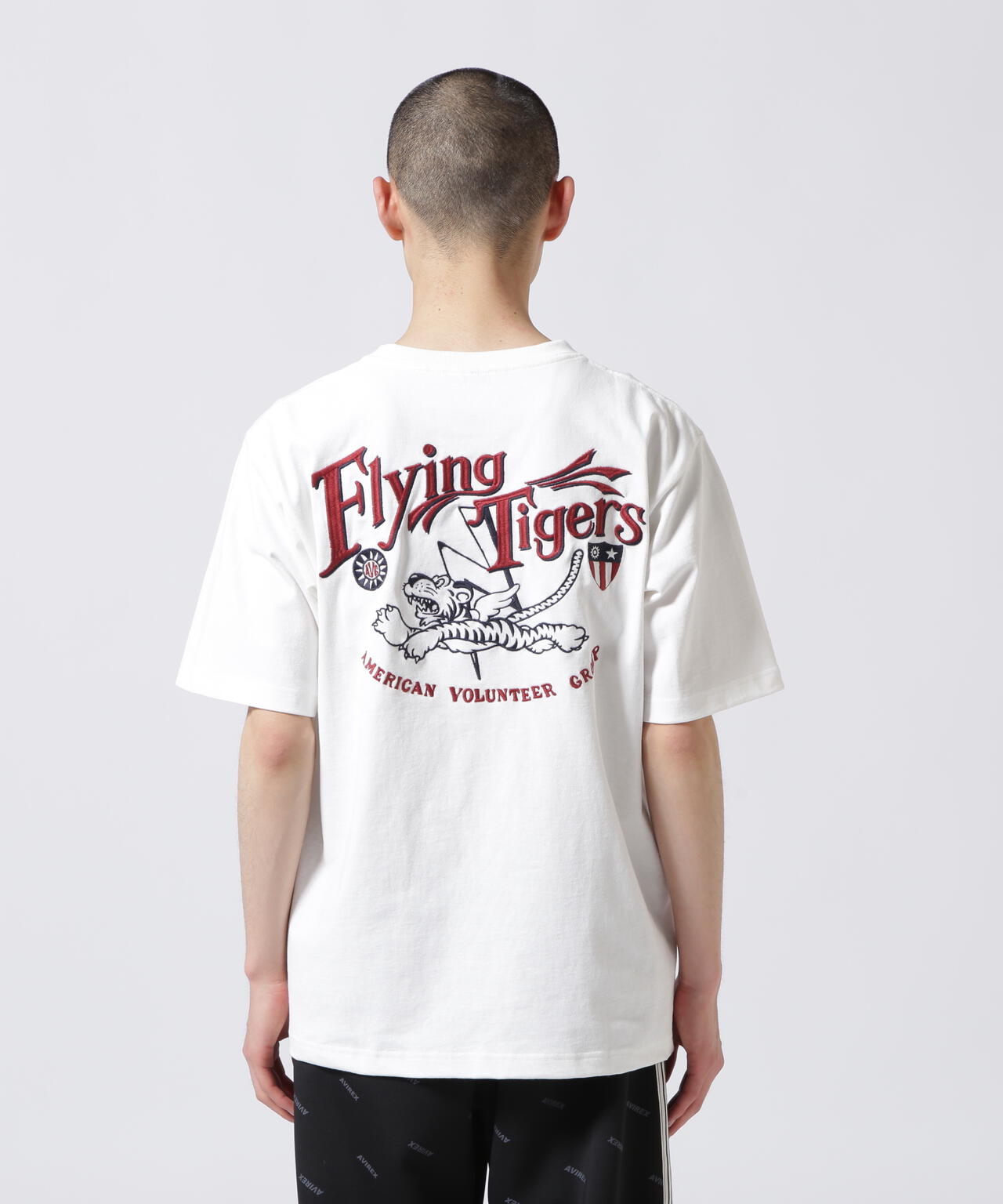 《WEB＆DEPOT限定》EMBROIDERY T-SHIRT FLYING TIGERS