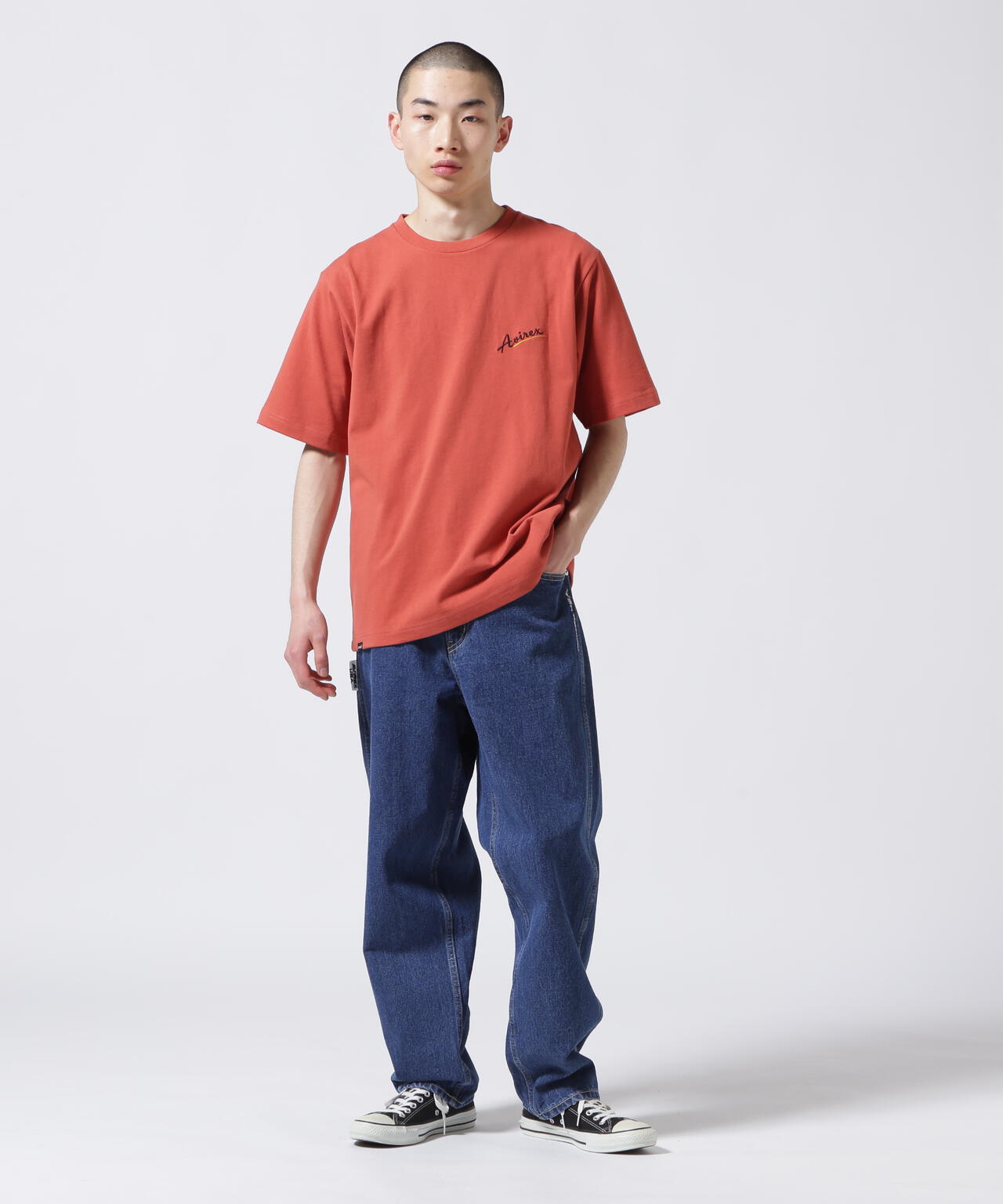 《WEB＆DEPOT限定》EMBROIDERY T-SHIRT FLYING TIGERS