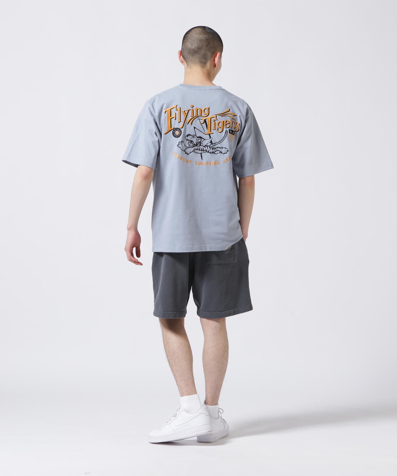 《WEB＆DEPOT限定》EMBROIDERY T-SHIRT FLYING TIGERS
