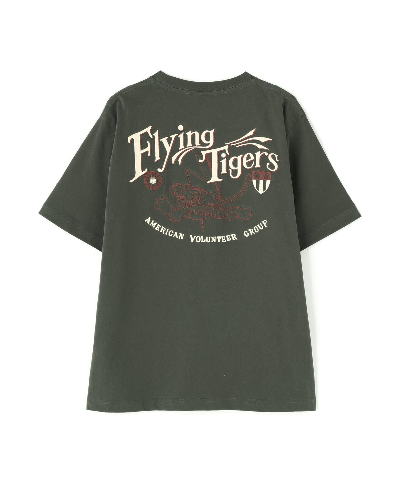 《WEB＆DEPOT限定》EMBROIDERY T-SHIRT FLYING TIGERS