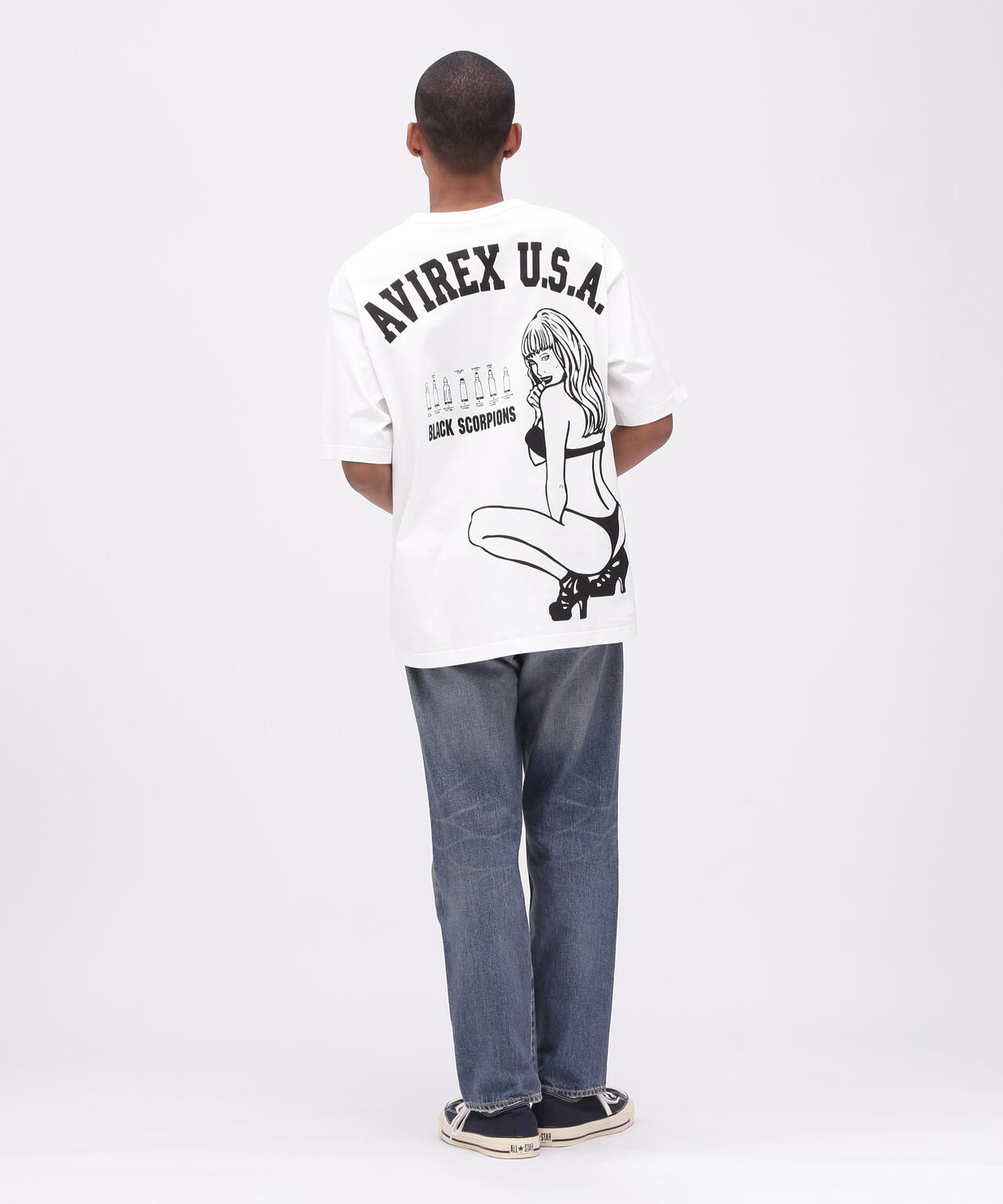 《WEB&DEPOT限定》BLACK SCORPIONS T-SHIRT