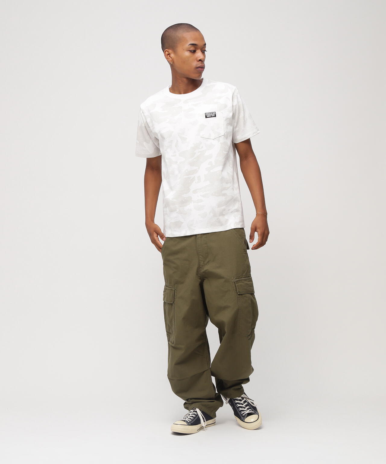《WEB&DEPOT限定》CREW NECK POCKET T-SHIRT