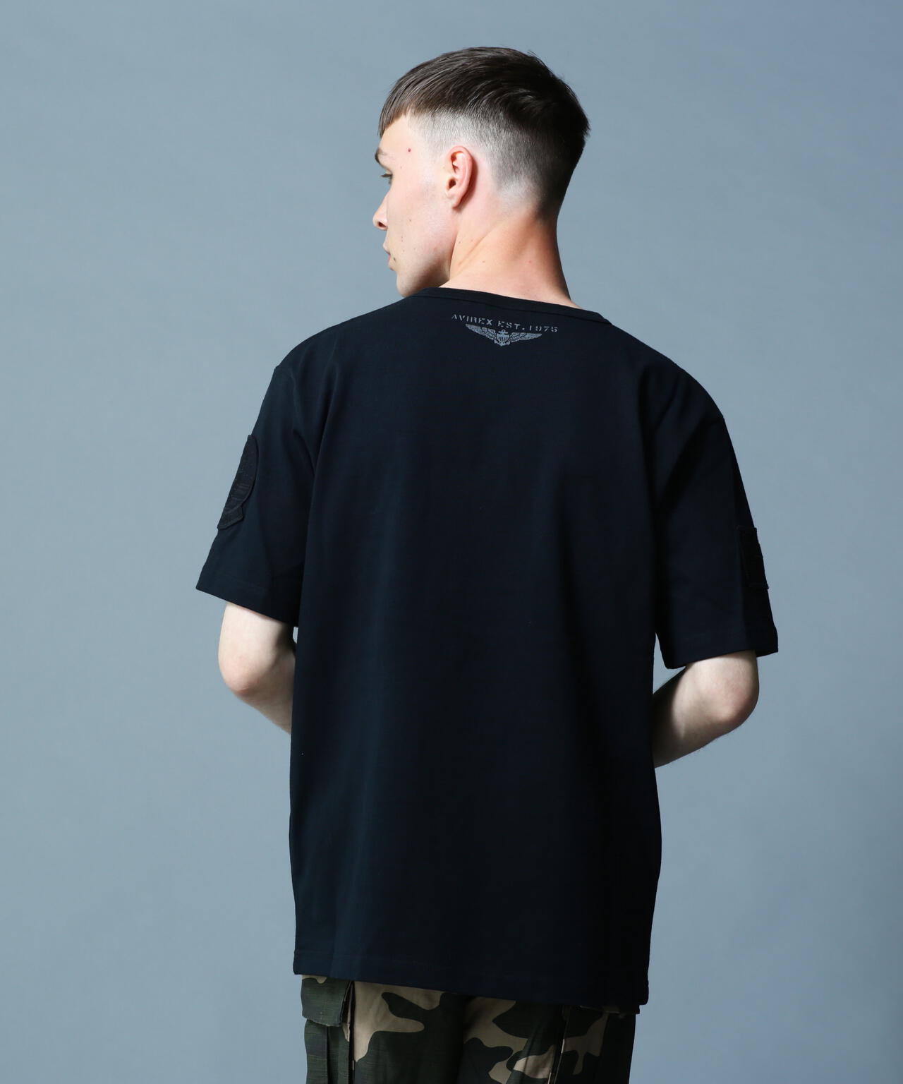 《WEB＆DEPOT限定》TOP GUN WAPPEN T-SHIRT