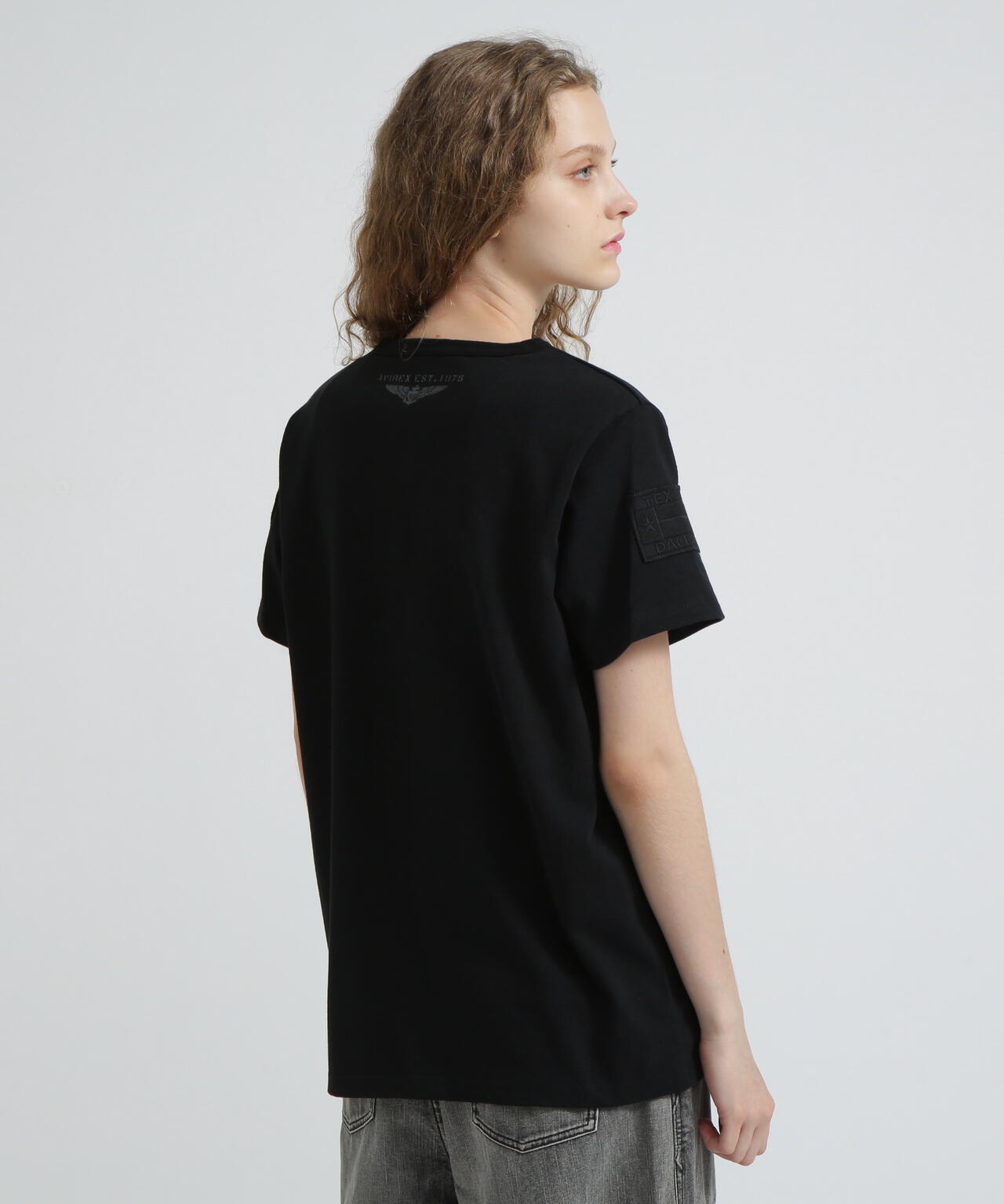 《WEB＆DEPOT限定》TOP GUN WAPPEN T-SHIRT