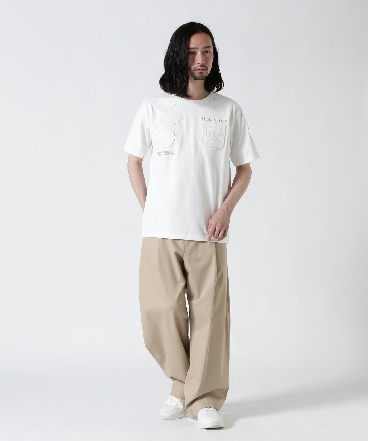 《WEB＆DEPOT限定》TOP GUN WAPPEN T-SHIRT