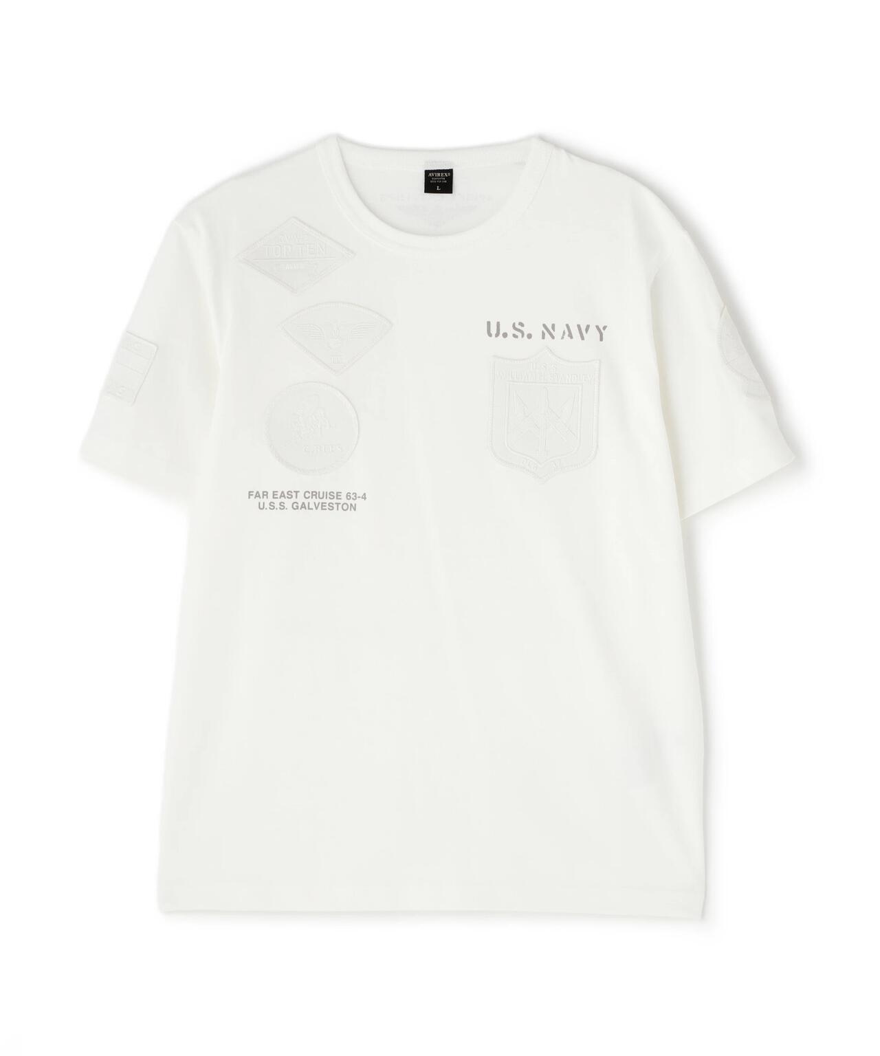 《WEB＆DEPOT限定》TOP GUN WAPPEN T-SHIRT