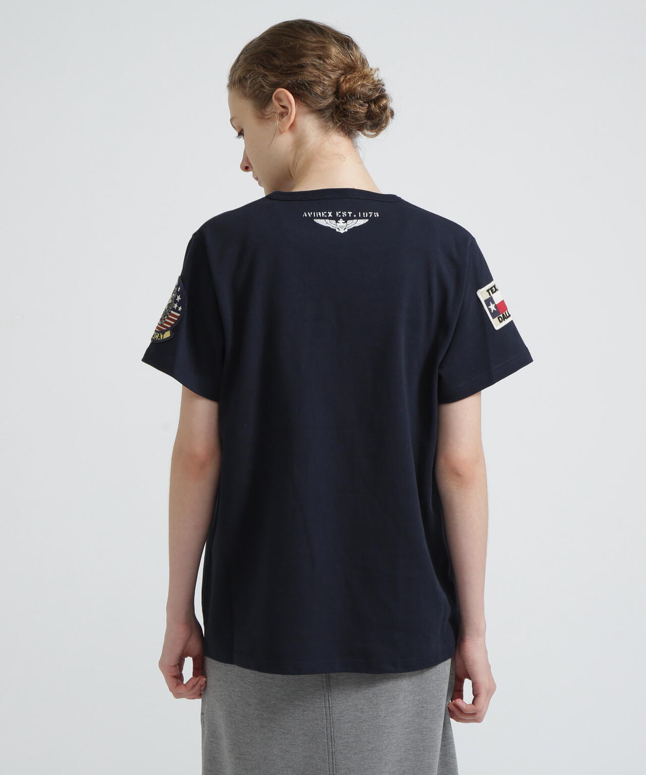 《WEB＆DEPOT限定》TOP GUN WAPPEN T-SHIRT