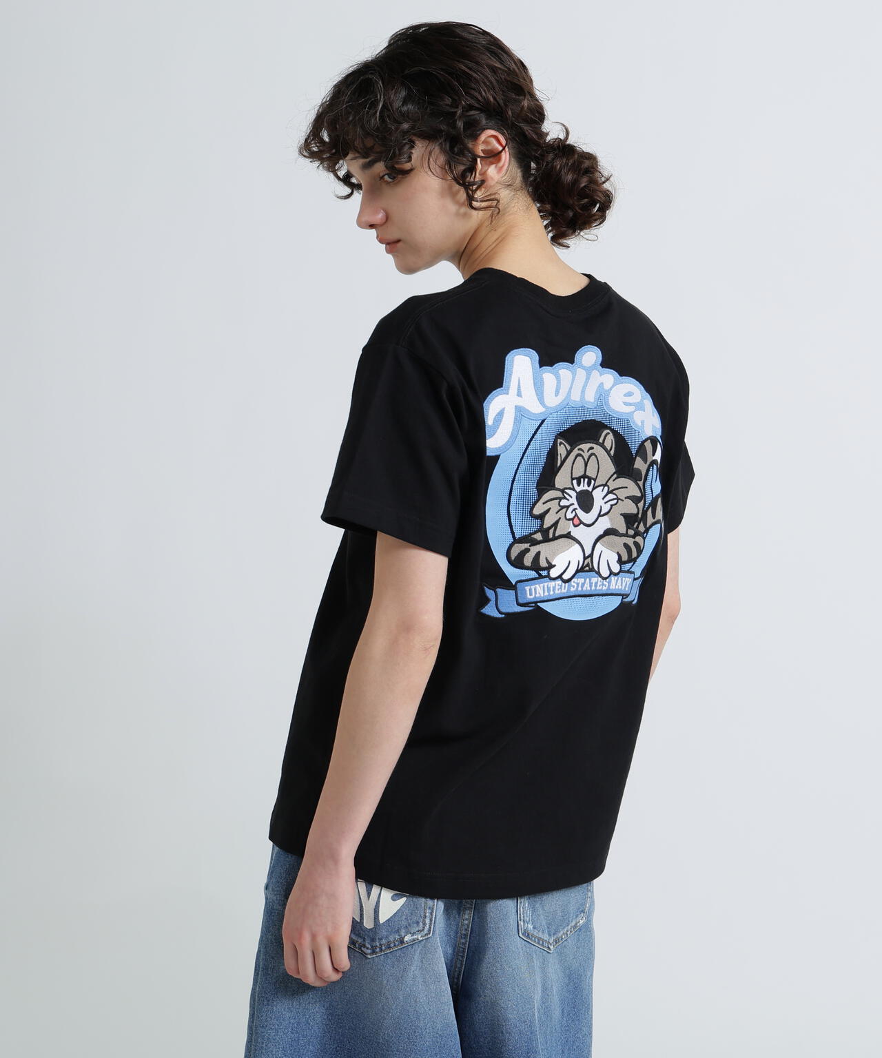 《WEB&DEPOT限定》TOM CAT EMBROIDERY T-SHIRT