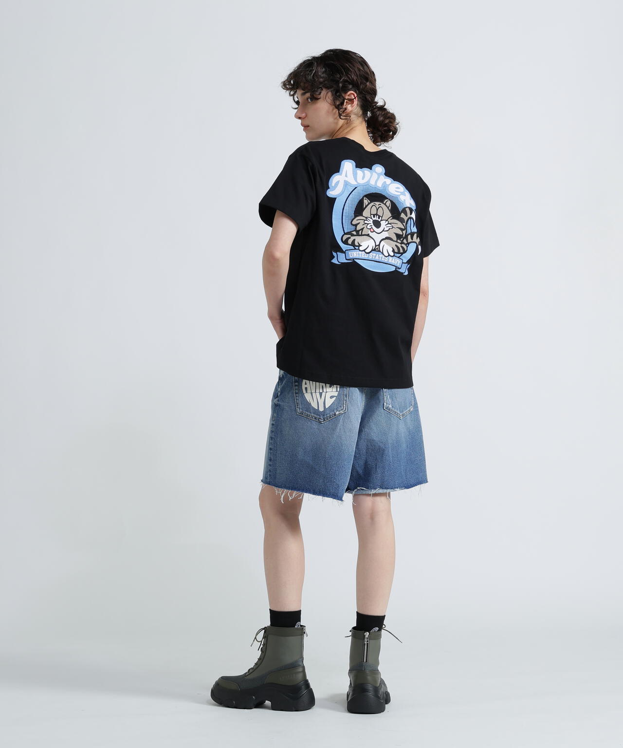 《WEB&DEPOT限定》TOM CAT EMBROIDERY T-SHIRT
