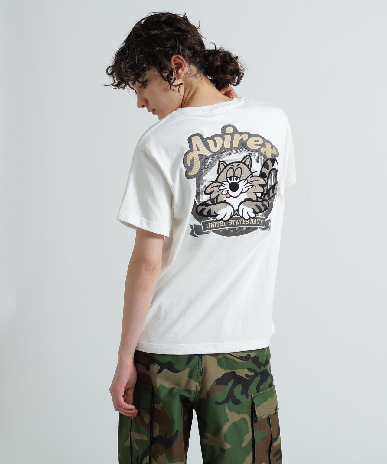 《WEB&DEPOT限定》TOM CAT EMBROIDERY T-SHIRT