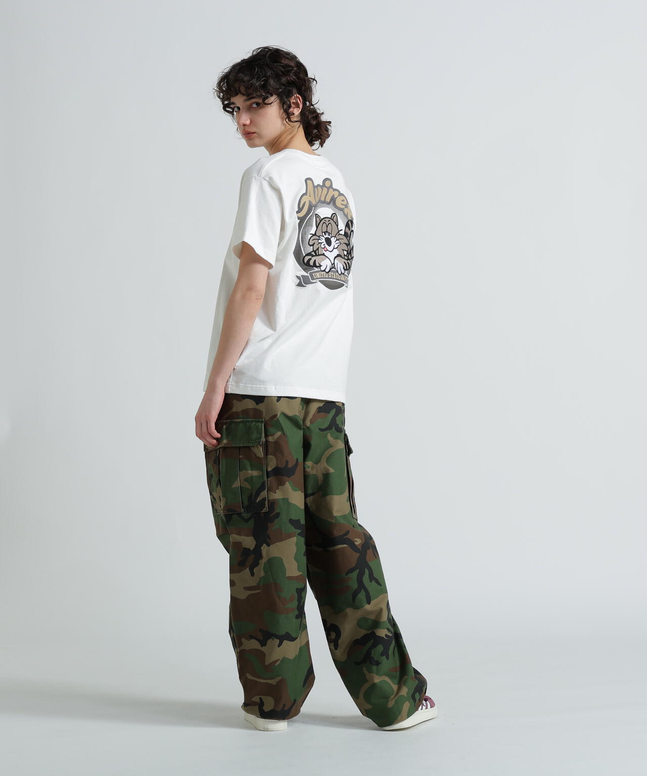 《WEB&DEPOT限定》TOM CAT EMBROIDERY T-SHIRT