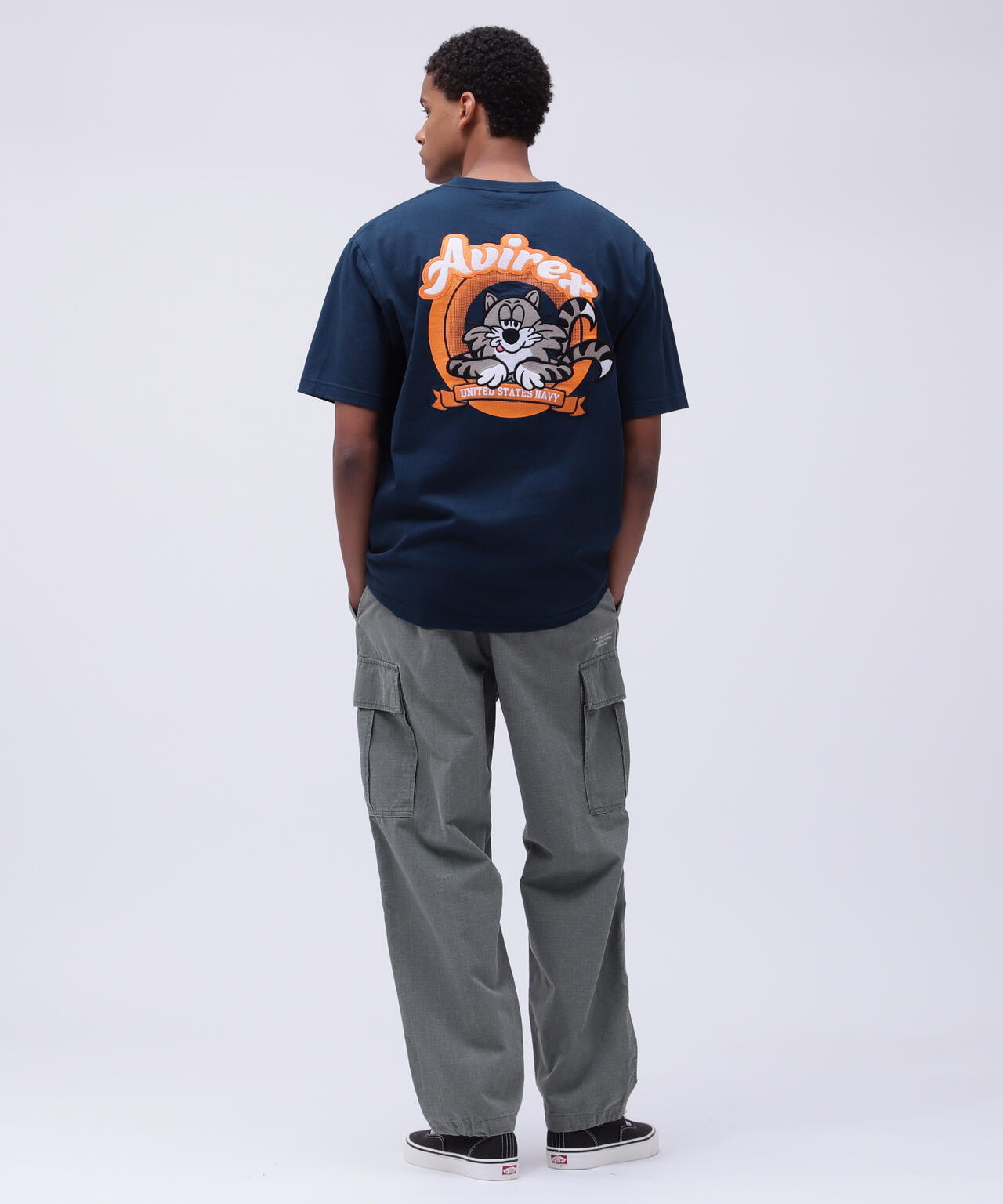 《WEB&DEPOT限定》TOM CAT EMBROIDERY T-SHIRT