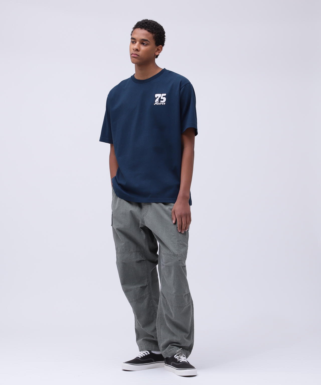 《WEB&DEPOT限定》TOM CAT EMBROIDERY T-SHIRT