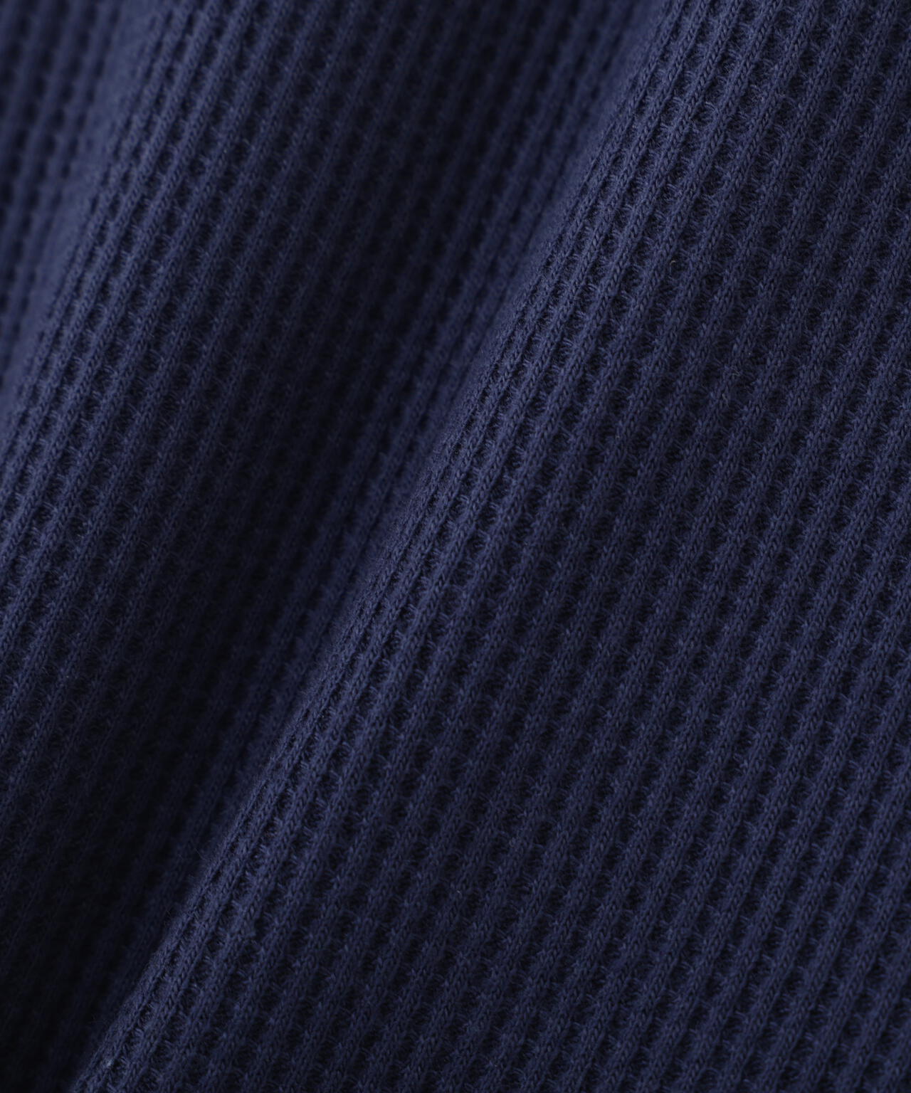 《DAILY/デイリー》THERMAL HENLEY NECK T-SHIRT
