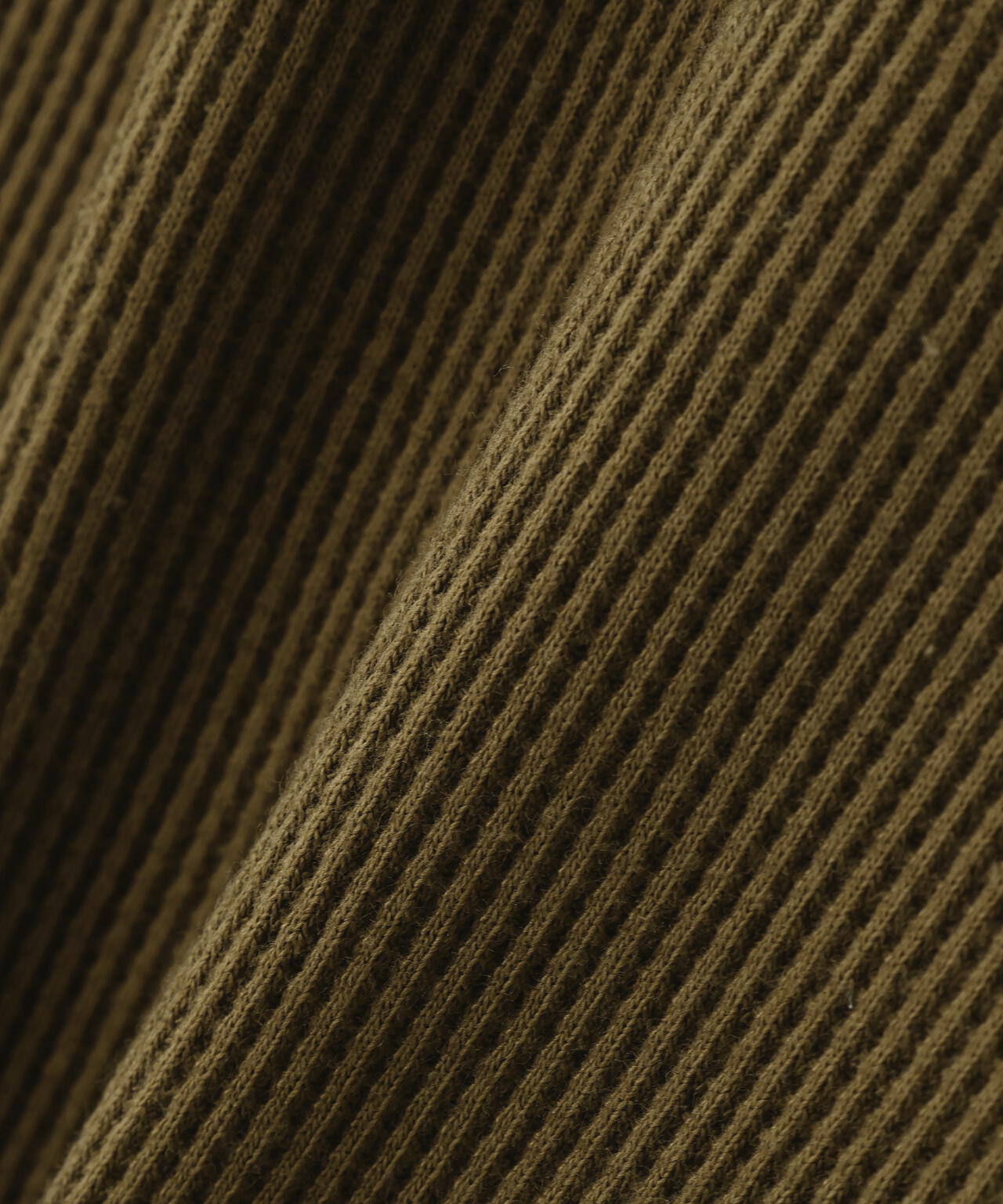 《DAILY/デイリー》THERMAL HENLEY NECK T-SHIRT