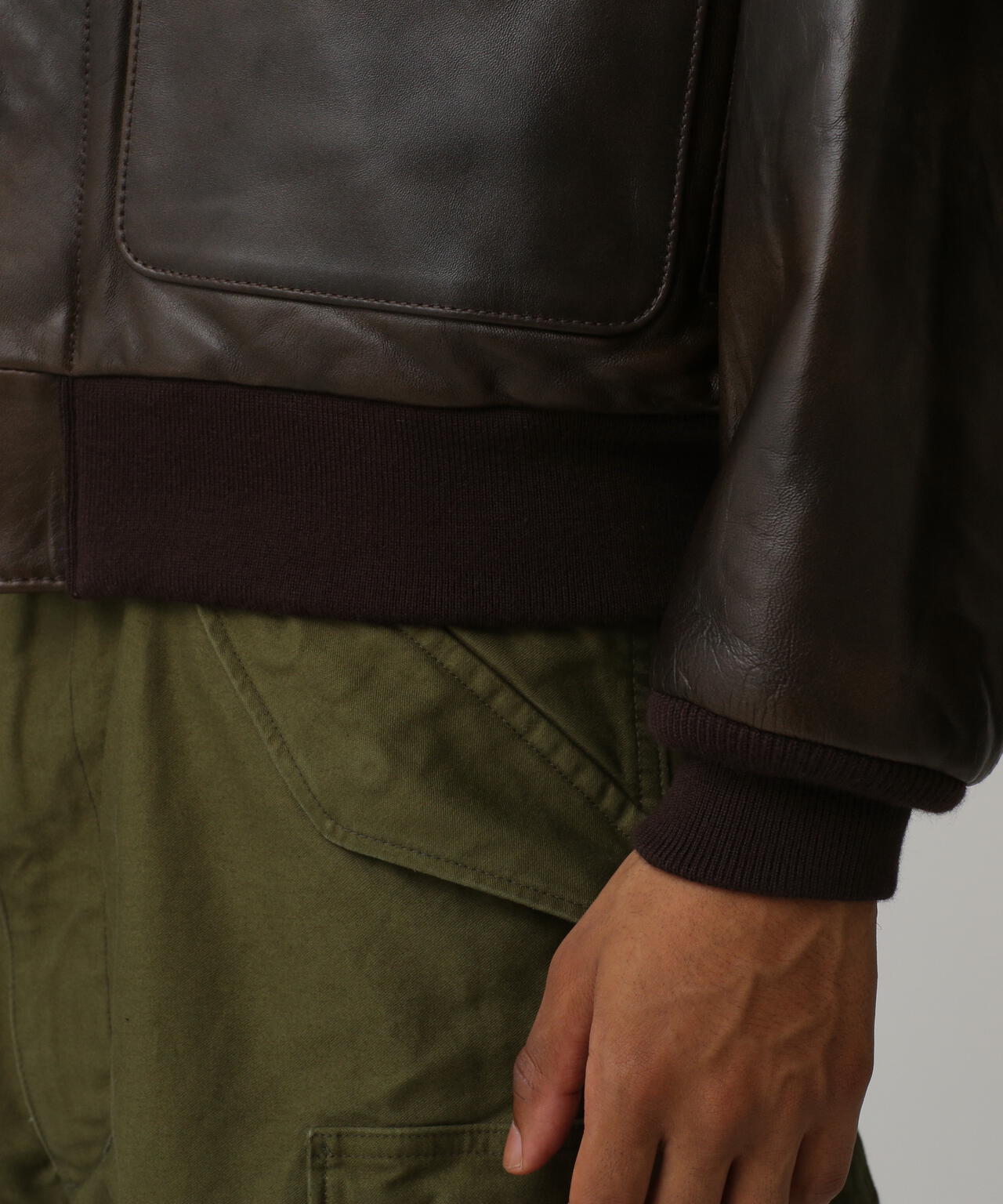 A-2 FLIGHT JACKET ANTIQUE LAMB