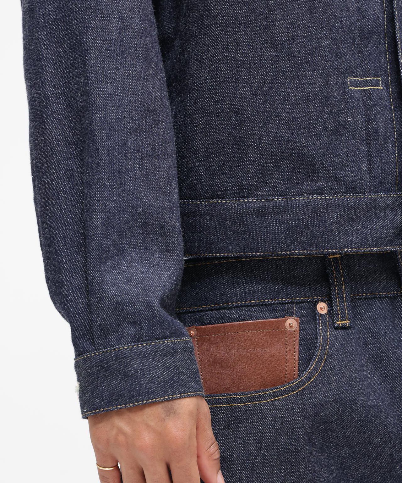 AVIREX HERITAGE DENIM Type-1 JACKET ”LEATHER”