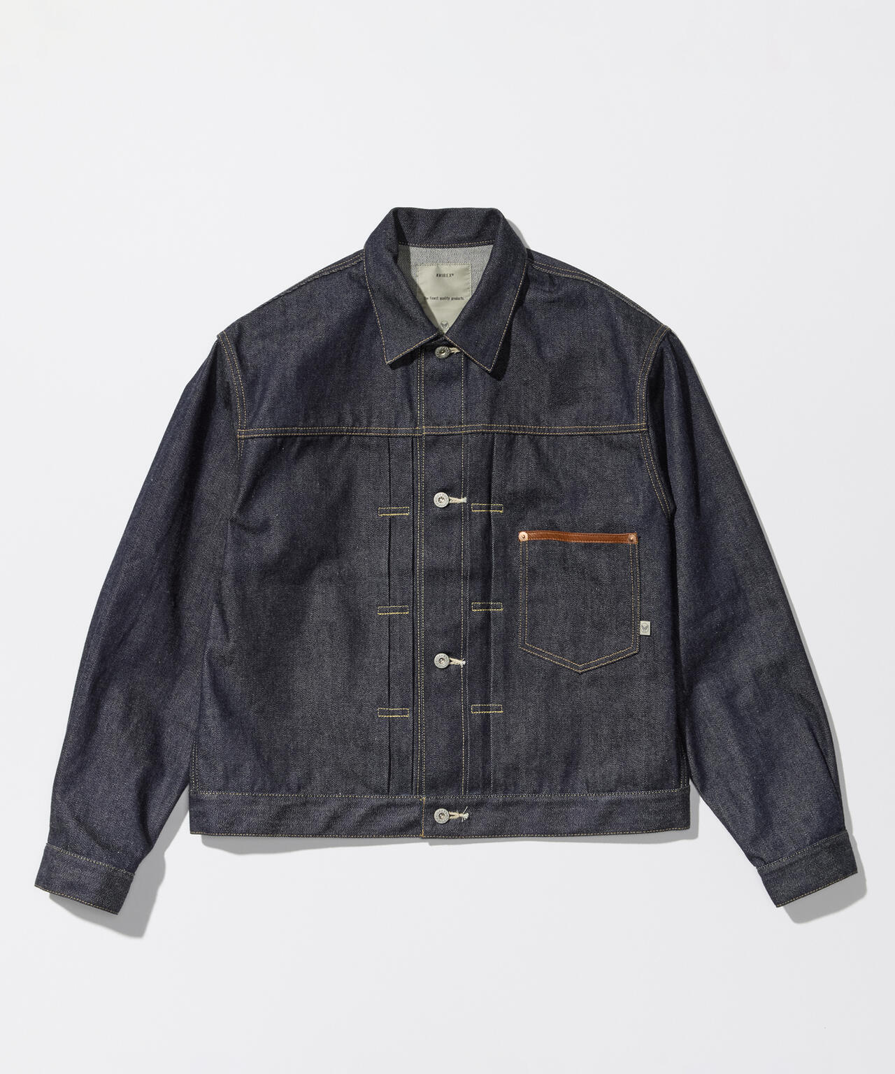 AVIREX HERITAGE DENIM Type-1 JACKET ”LEATHER”