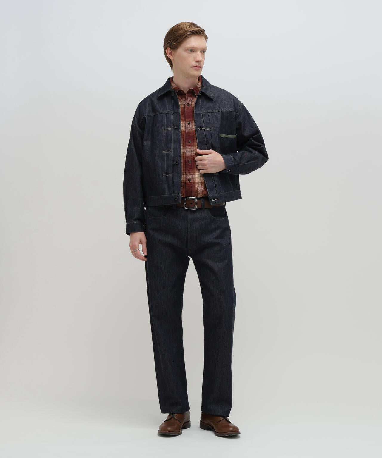 AVIREX HERITAGE DENIM Type-1 JACKET ”NYLON”