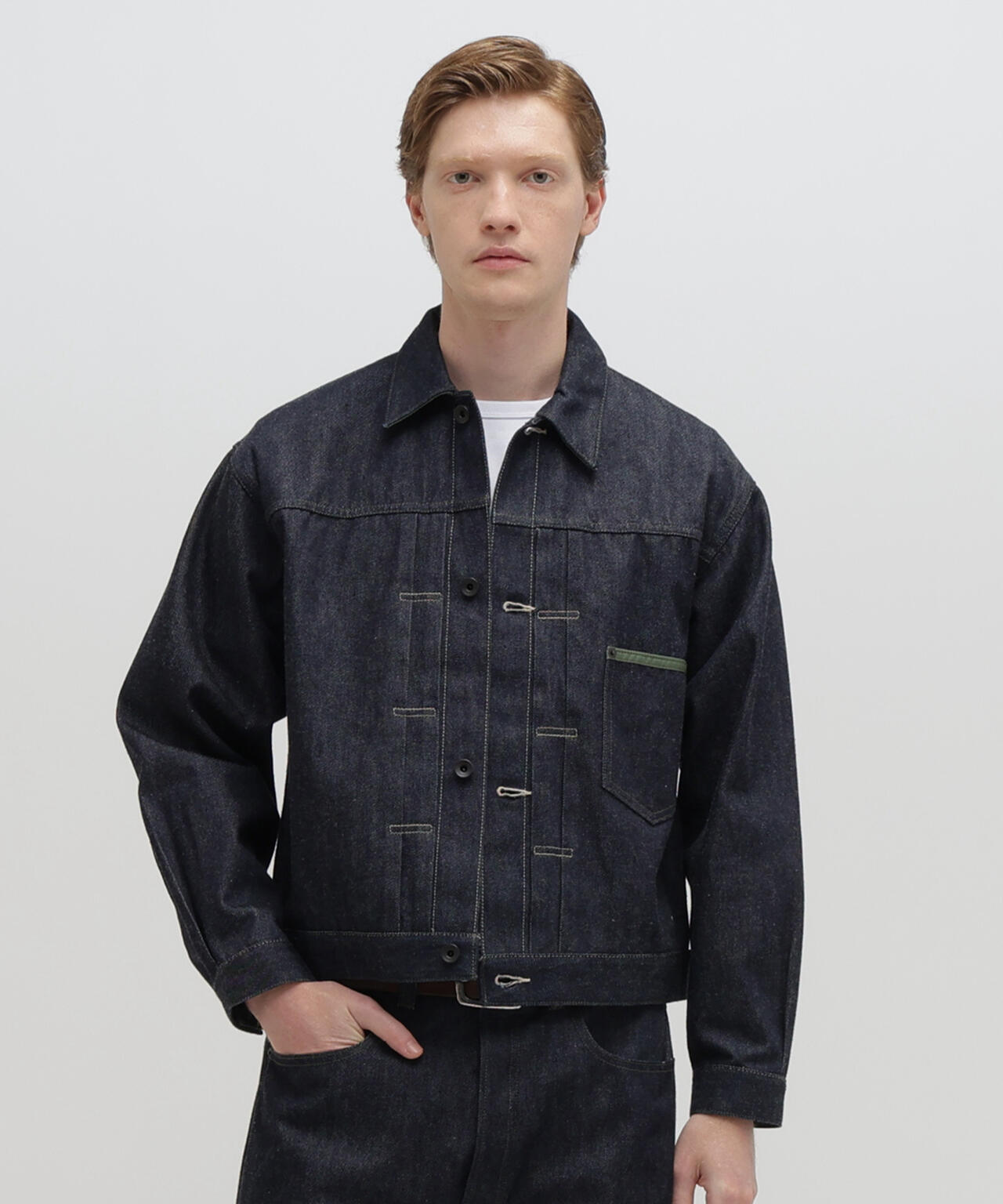 AVIREX HERITAGE DENIM Type-1 JACKET ”NYLON”