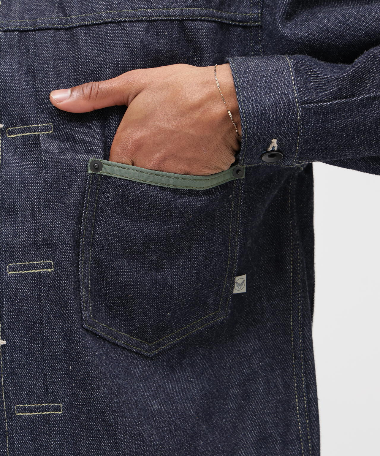 AVIREX HERITAGE DENIM Type-1 JACKET ”NYLON”