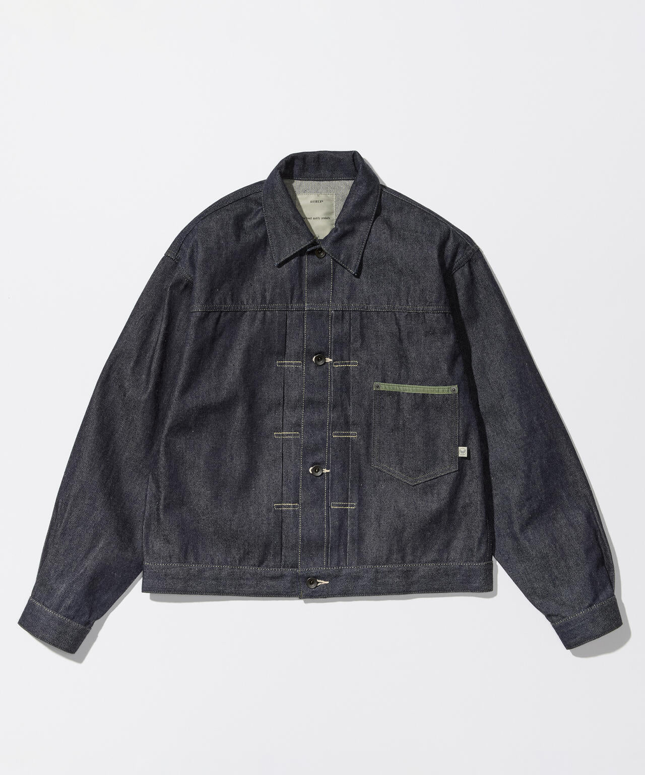 AVIREX HERITAGE DENIM Type-1 JACKET ”NYLON”