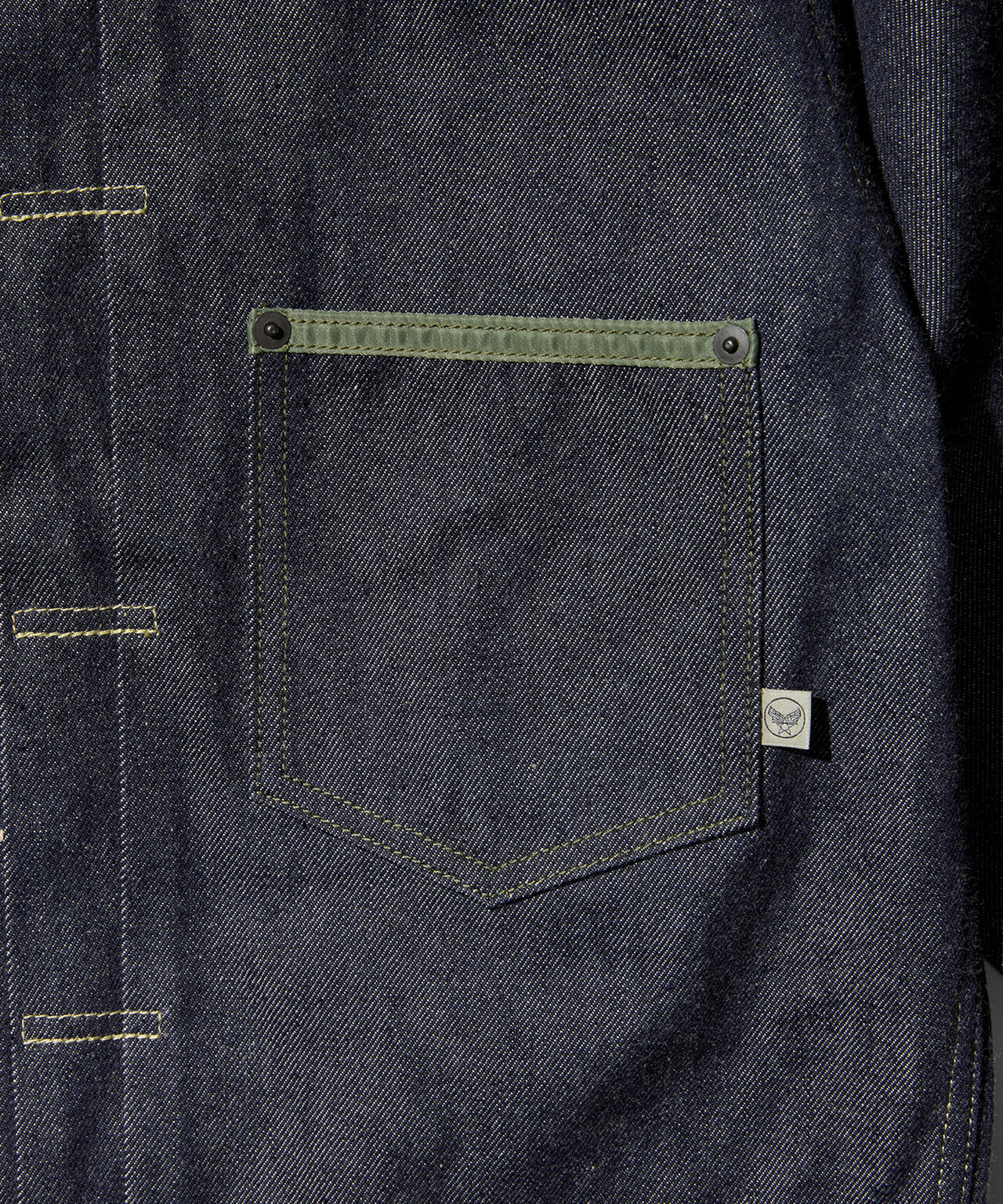 AVIREX HERITAGE DENIM Type-1 JACKET ”NYLON”