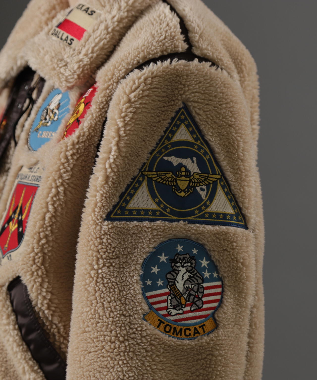 《WOMAN》RETORO BOA B-3 TOPGUN