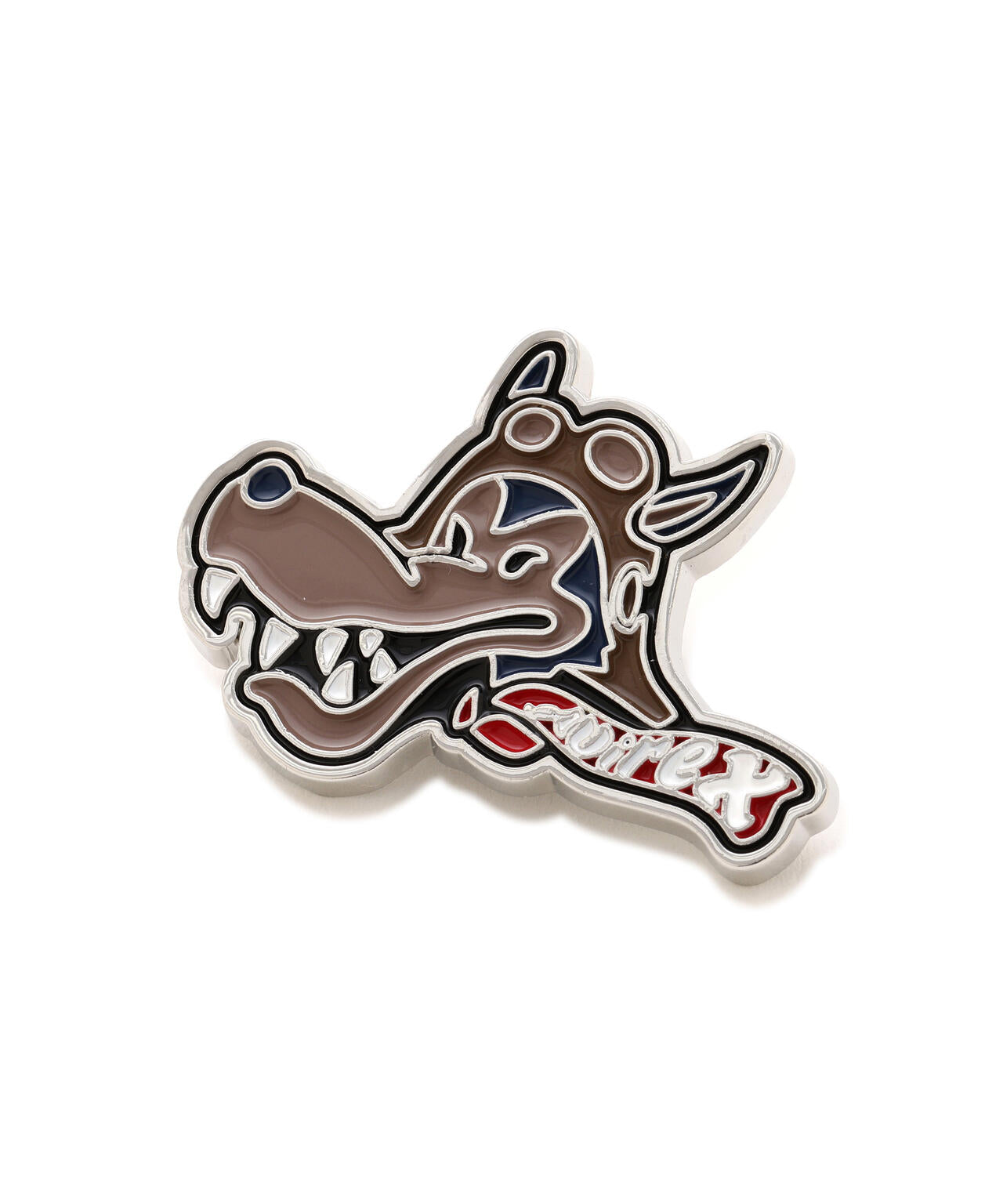 WOLF PIN BADGE