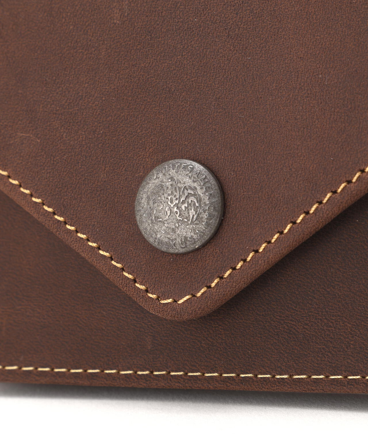 OILED COW CARD HOLDER