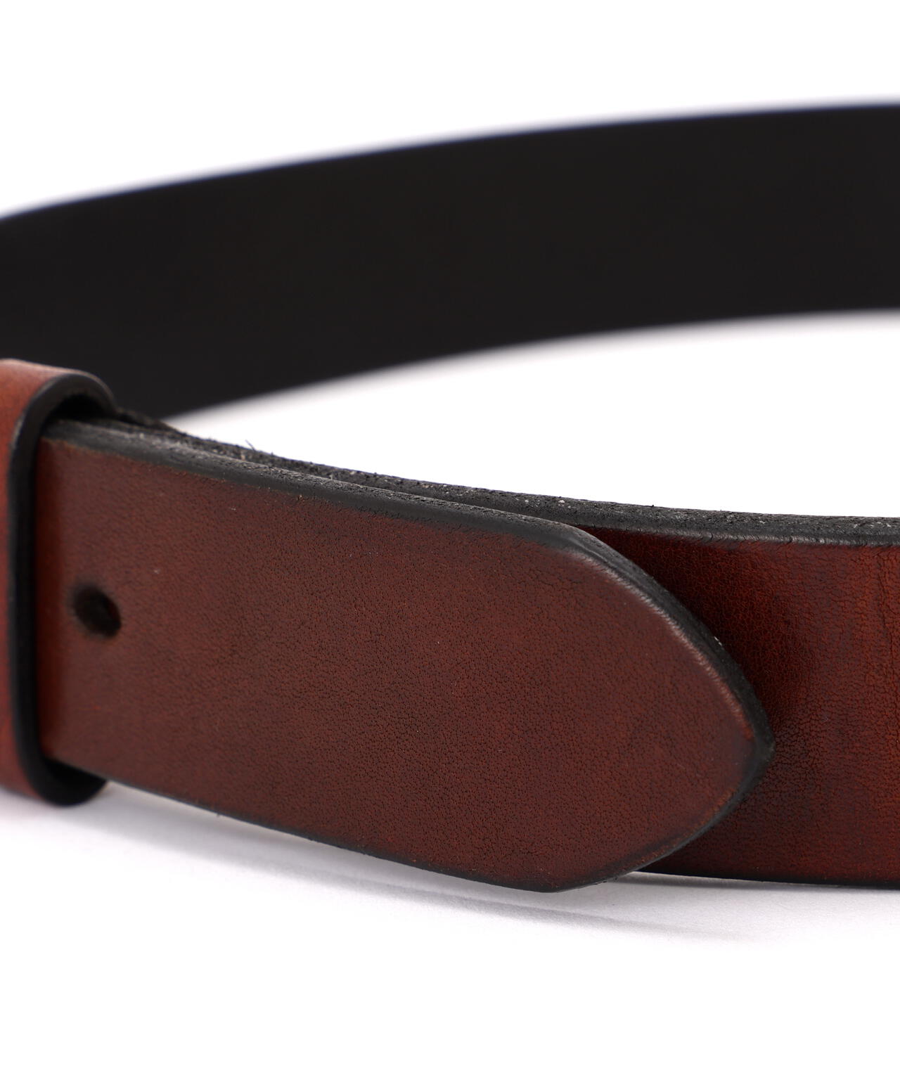 《直営店限定》COW LEATHER BELT DOUBLE PIN