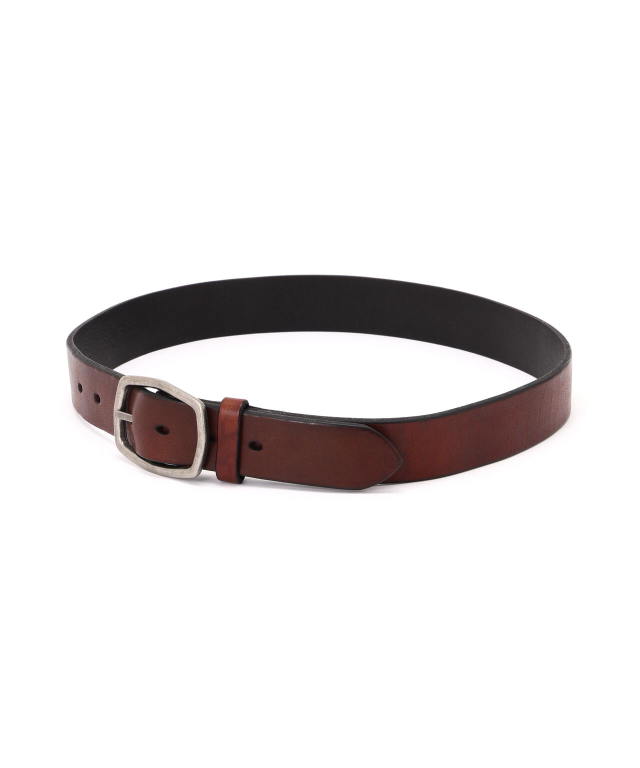 《直営店限定》COW LEATHER BELT DOUBLE PIN
