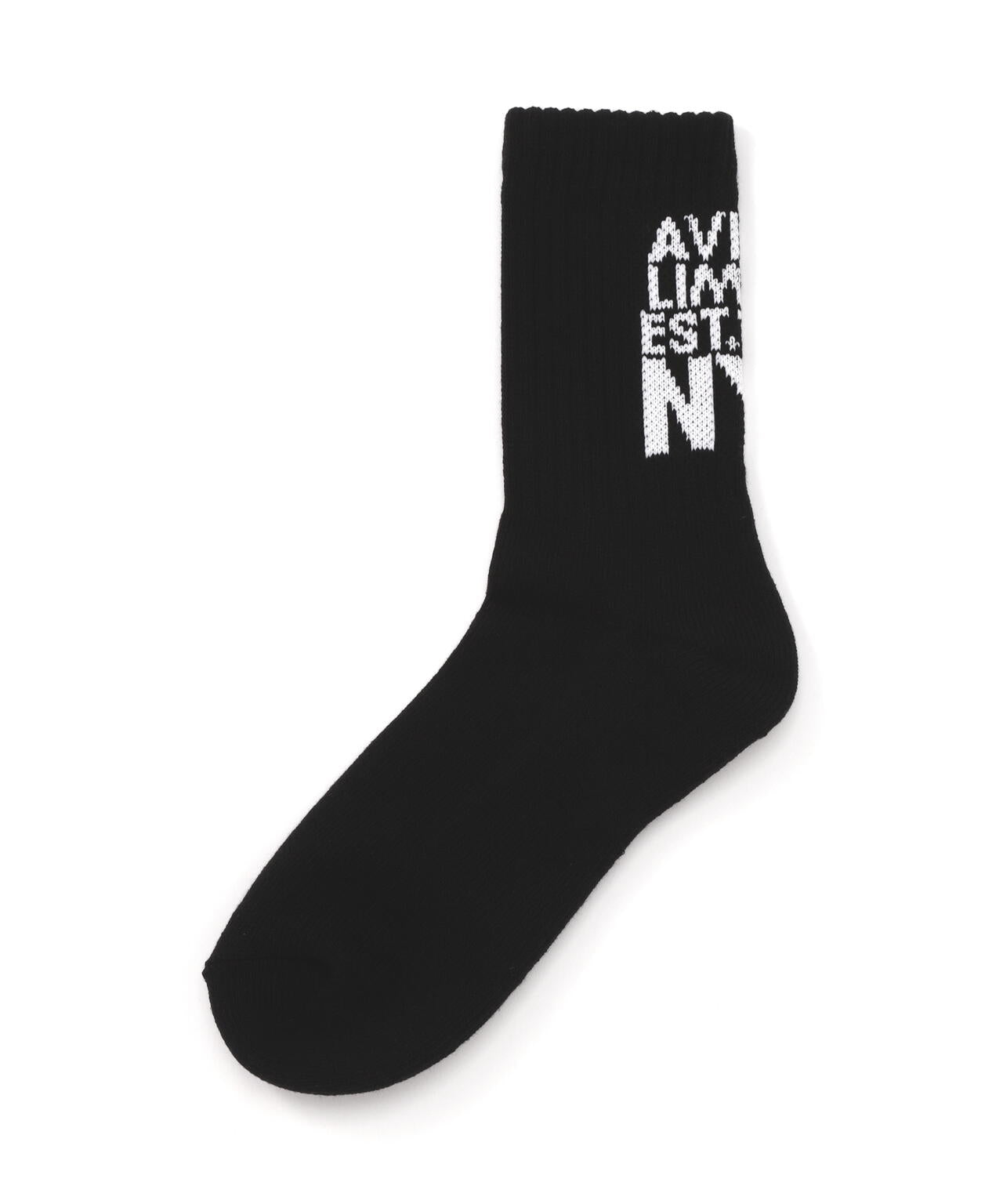 《直営店限定》JACQUARD AVIREX NYC SOCKS