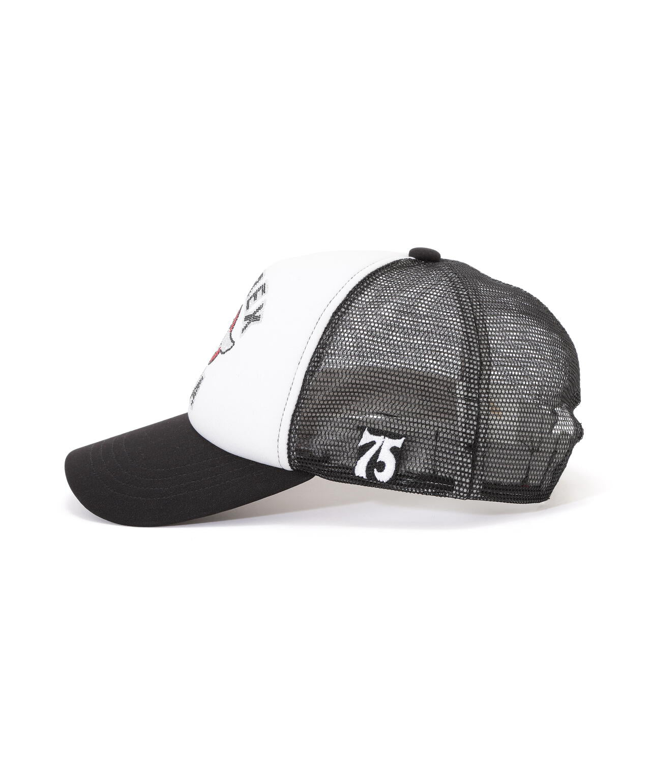 【直営店限定】RHINESTONE VARSITY LOGO MESH CAP