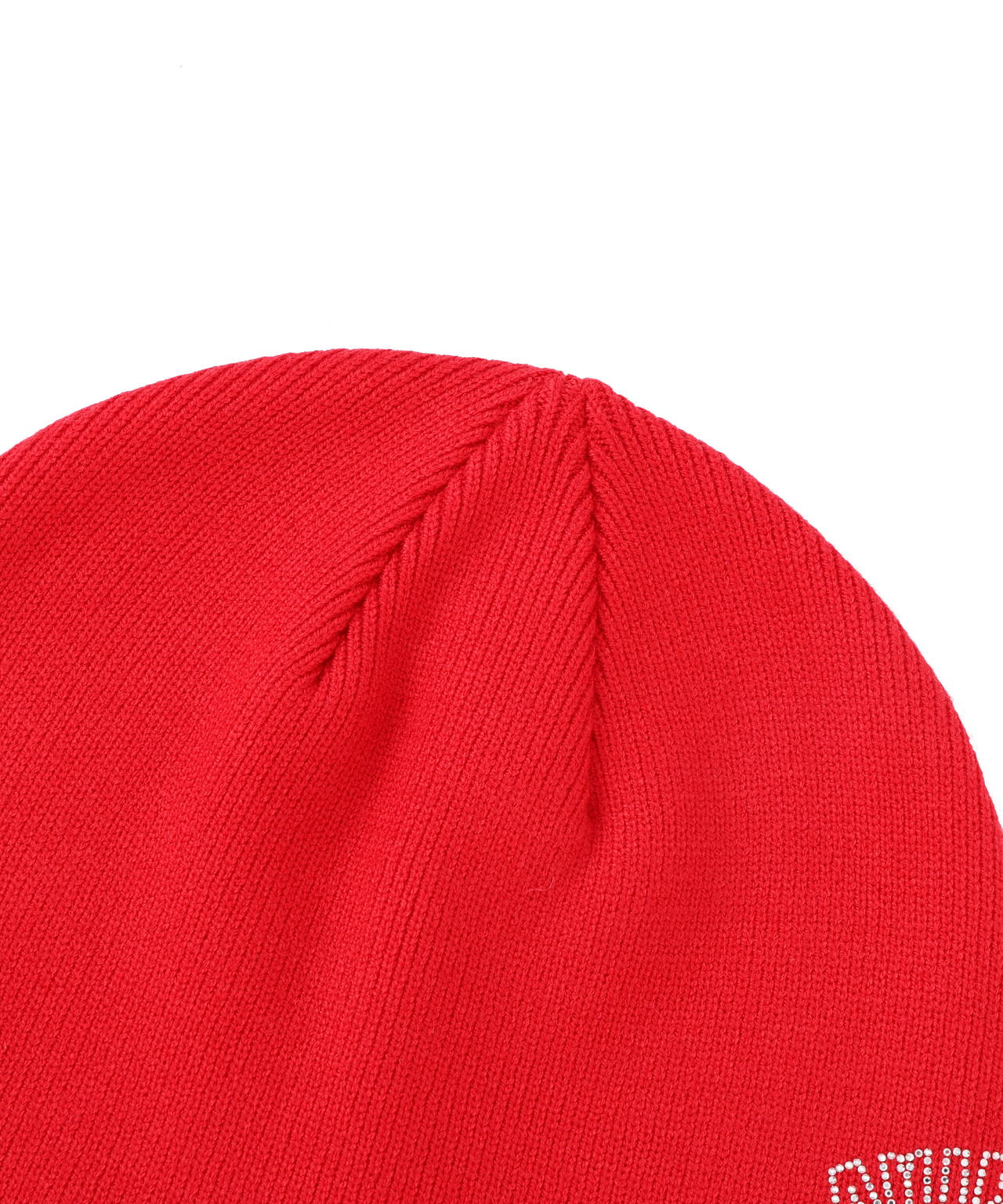 《WOMAN/直営店限定》RHINESTONE VARSITY LOGO BEANIE